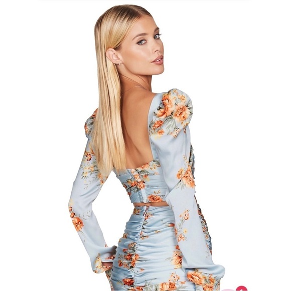 NWT NOOKIE Garden Crop Top Size M - Picture 2 of 10